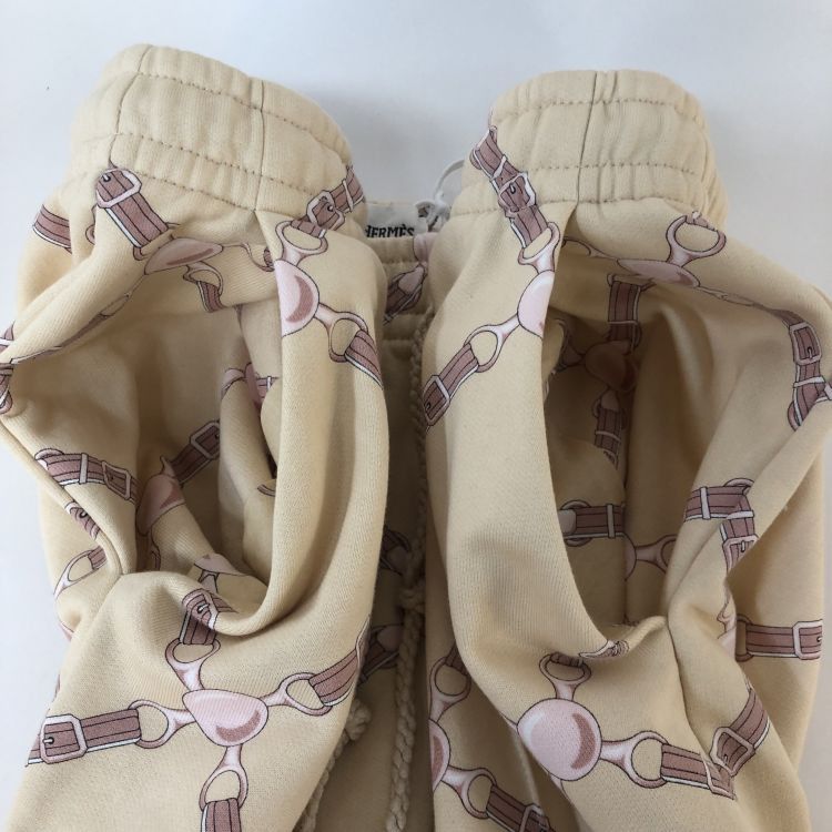 Hermes Hermès Chain Print Joggers Size 38 Size 27" / US 4 / IT 40 - 8 Thumbnail