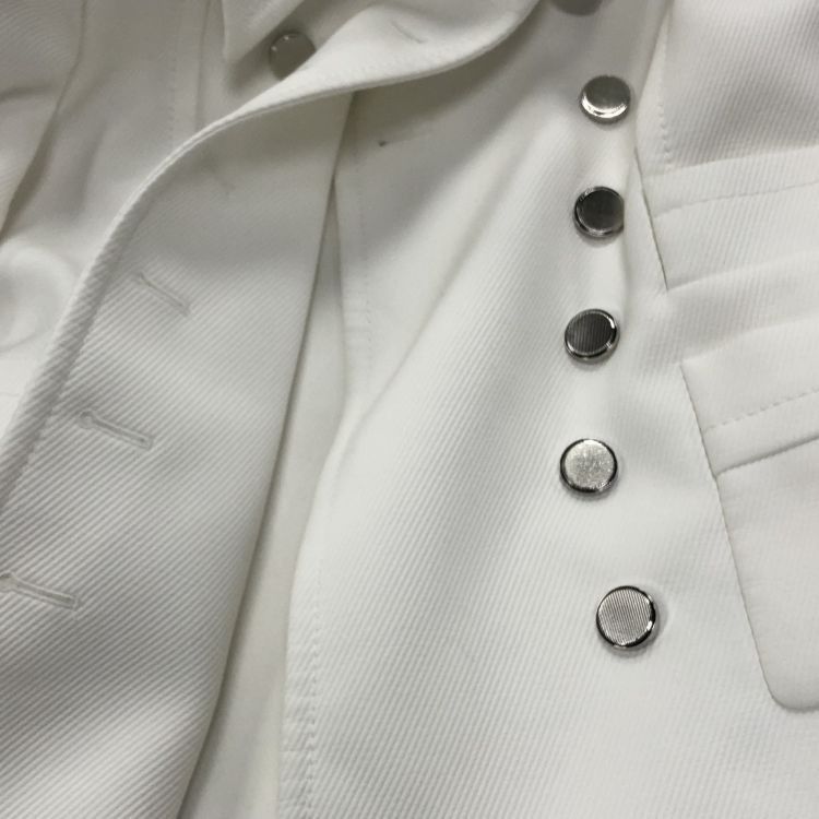 Miu Miu Miu Miu White Double Breasted Coat Size 38 Size XS / US 0-2 / IT 36-38 - 9 Thumbnail