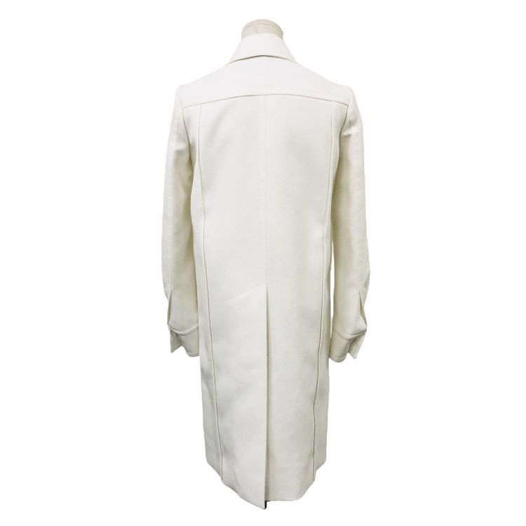Miu Miu Miu Miu White Double Breasted Coat Size 38 Size XS / US 0-2 / IT 36-38 - 2 Thumbnail