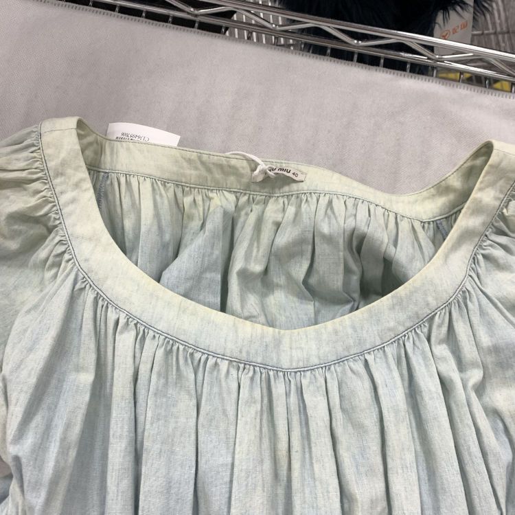 Miu Miu Miu Miu Puff Sleeve Midi Dress Size 40 Size S / US 4 / IT 40 - 10 Thumbnail