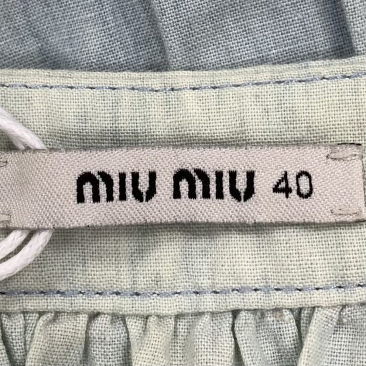Miu Miu Miu Miu Puff Sleeve Midi Dress Size 40 Size S / US 4 / IT 40 - 3 Thumbnail