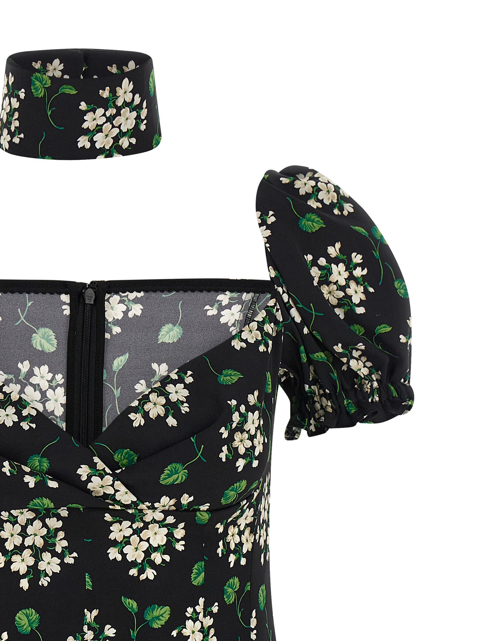 Dolce & Gabbana Flower Print Dress Size M / US 6-8 / IT 42-44 - 3 Thumbnail