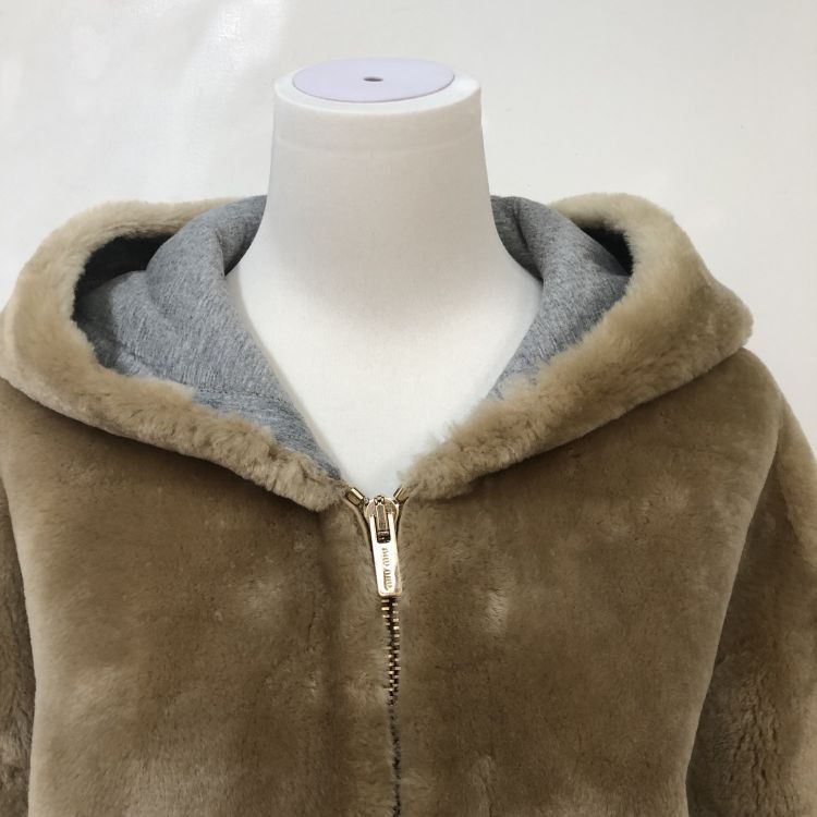 Miu Miu Miu Miu Shearling Zip Hoodie Size 38 Size XS / US 0-2 / IT 36-38 - 6 Thumbnail