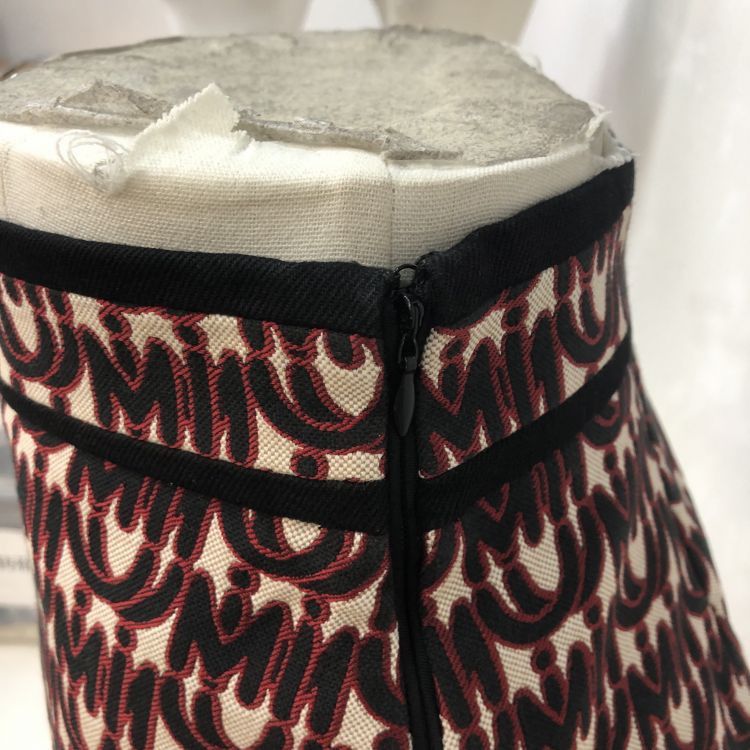 Miu Miu Miu Miu Monogram Mini Skirt Size 40 Size 27" / US 4 / IT 40 - 8 Thumbnail