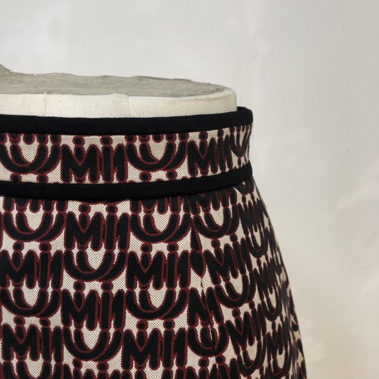 Miu Miu Miu Miu Monogram Mini Skirt Size 40 Size 27" / US 4 / IT 40 - 9 Thumbnail