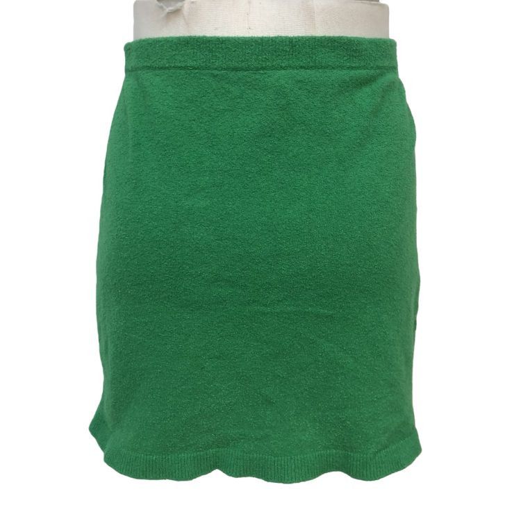 Miu Miu Miu Miu Green Terry Mini Skirt Size 40 Size 27" / US 4 / IT 40 - 2 Thumbnail