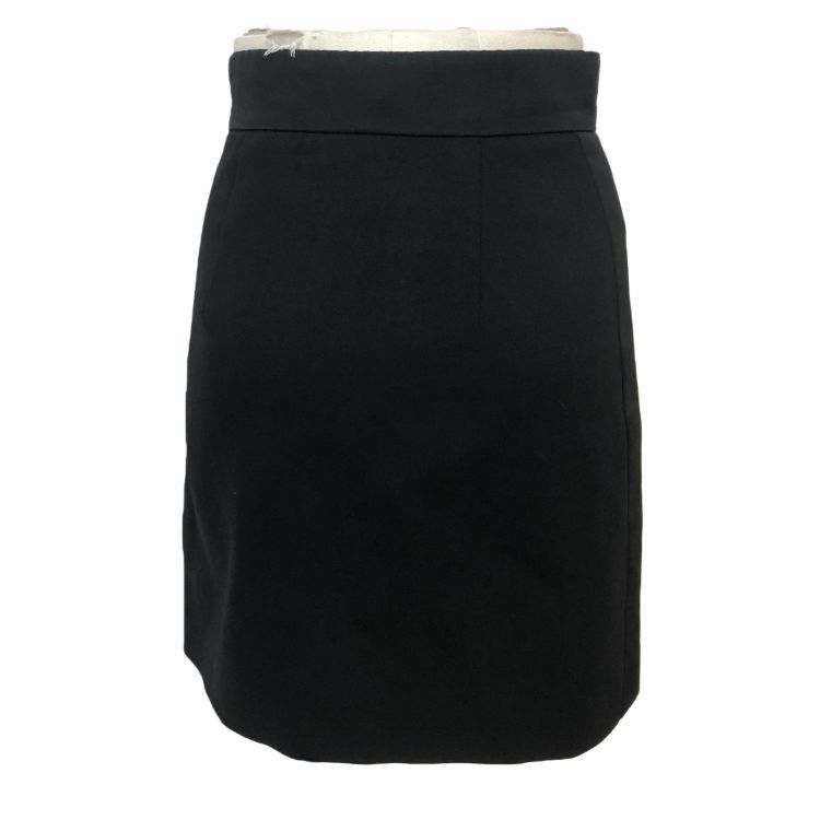 Miu Miu Miu Miu Bow Detail Midi Skirt Size 38 Size 26" / US 2 / IT 38 - 2 Thumbnail