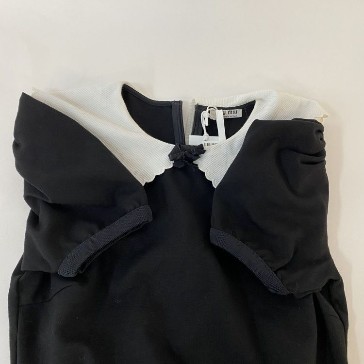 Miu Miu Miu Miu Scalloped Collar Blouse Size XS Size XS / US 0-2 / IT 36-38 - 8 Thumbnail