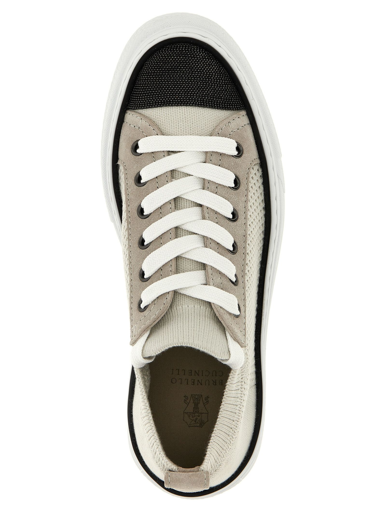 Brunello Cucinelli Monile Knit Sneakers Size US 8 / IT 38 - 4 Thumbnail
