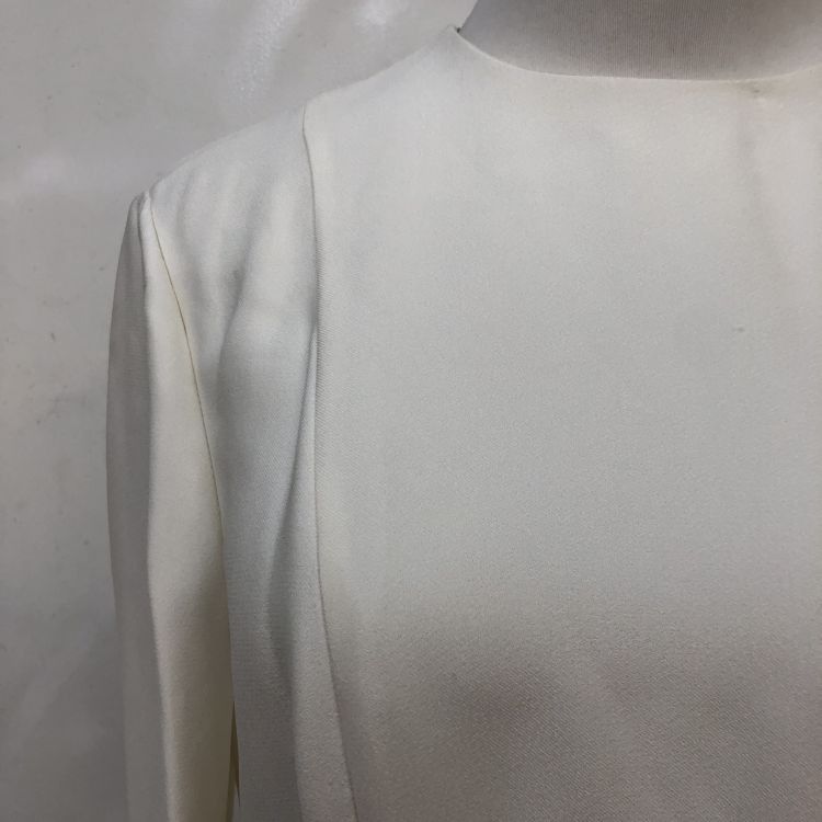 Miu Miu Miu Miu White Peplum Blouse Size 42 Size M / US 6-8 / IT 42-44 - 8 Thumbnail