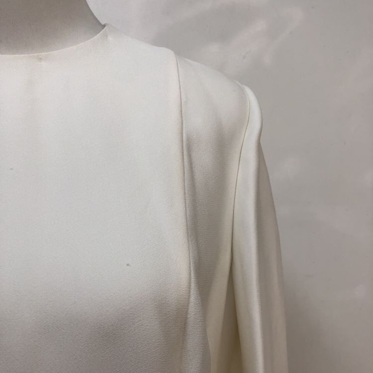 Miu Miu Miu Miu White Peplum Blouse Size 42 Size M / US 6-8 / IT 42-44 - 9 Thumbnail