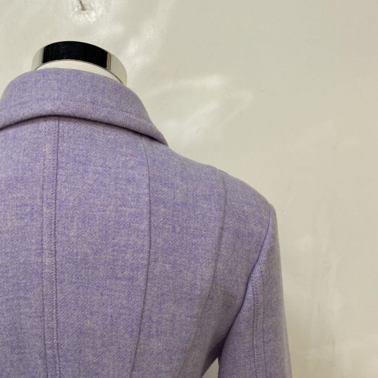 Miu Miu Miu Miu Purple Wool Coat Size 36 Size XS / US 0-2 / IT 36-38 - 9 Thumbnail