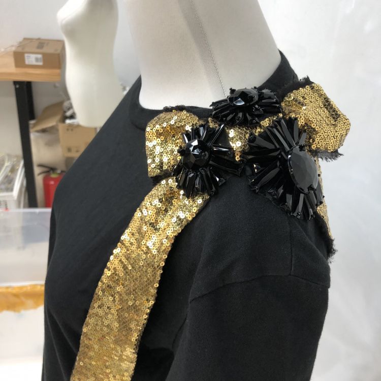 Miu Miu Miu Miu Sequin Embellished T-Shirt Size M Size M / US 6-8 / IT 42-44 - 8 Thumbnail