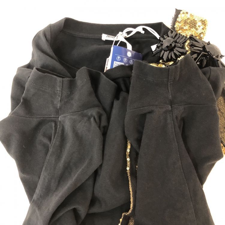 Miu Miu Miu Miu Sequin Embellished T-Shirt Size M Size M / US 6-8 / IT 42-44 - 11 Thumbnail