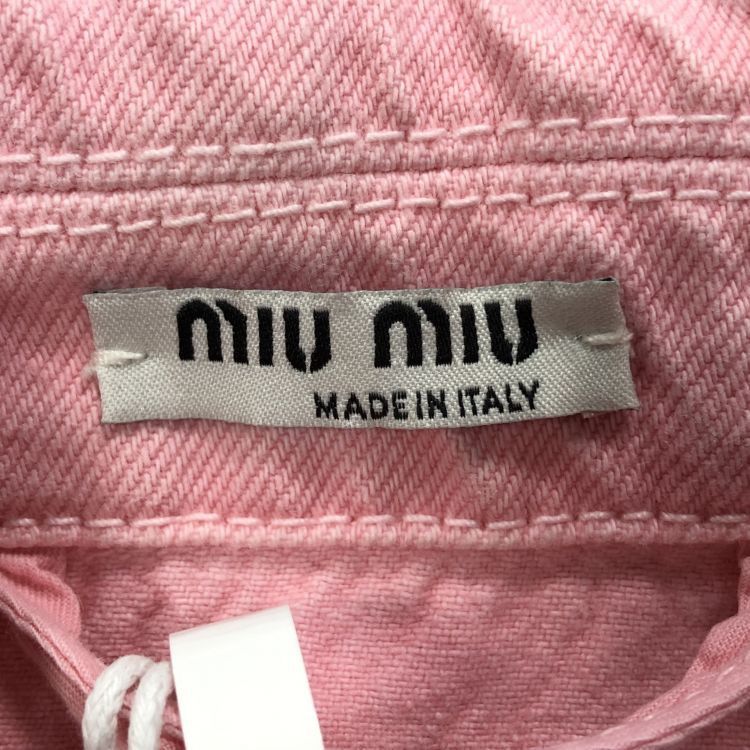 Miu Miu Miu Miu Pink Logo Club Jacket Size 36 Size XS / US 0-2 / IT 36-38 - 3 Thumbnail