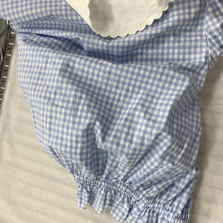 Miu Miu Miu Miu Gingham Collar Blouse Size 38 Size XS / US 0-2 / IT 36-38 - 9 Thumbnail