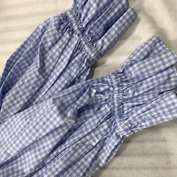 Miu Miu Miu Miu Gingham Collar Blouse Size 38 Size XS / US 0-2 / IT 36-38 - 10 Thumbnail