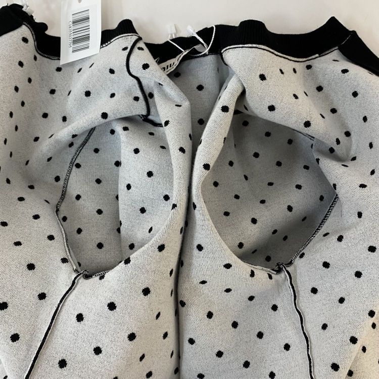 Miu Miu Miu Miu Polka Dot Cardigan Size 38 Size XS / US 0-2 / IT 36-38 - 10 Thumbnail