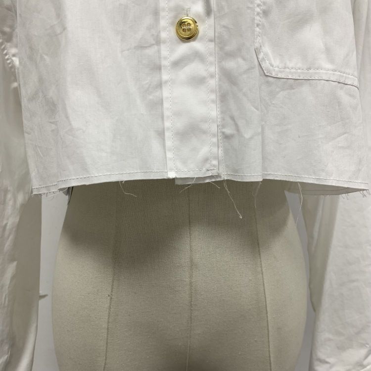 Miu Miu Miu Miu Embroidered Collar Button Up Shirt Size 36 Size XS / US 0-2 / IT 36-38 - 12 Thumbnail