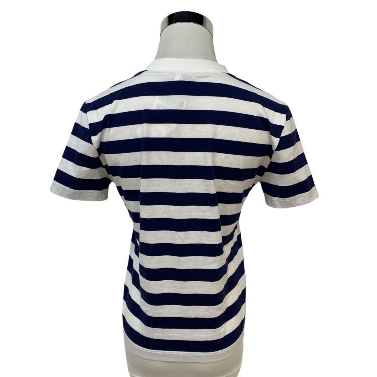 Miu Miu Miu Miu Striped Lace-Up T-Shirt Size M Size M / US 6-8 / IT 42-44 - 2 Thumbnail