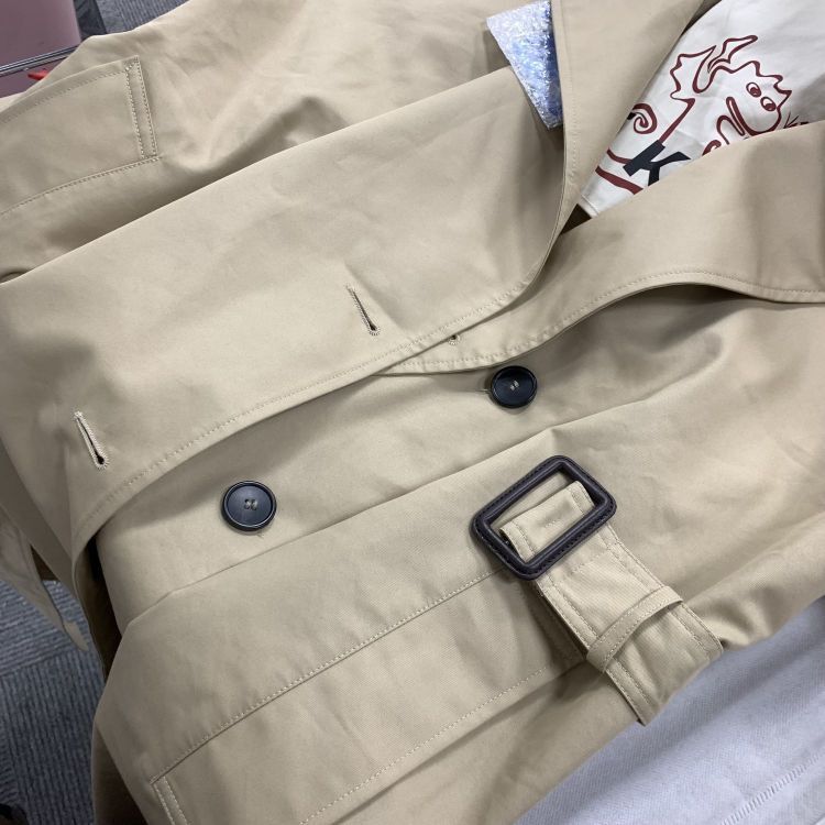 Max Mara Weekend MaxMara Beige Trench Coat Size 6 Size S / US 4 / IT 40 - 7 Thumbnail