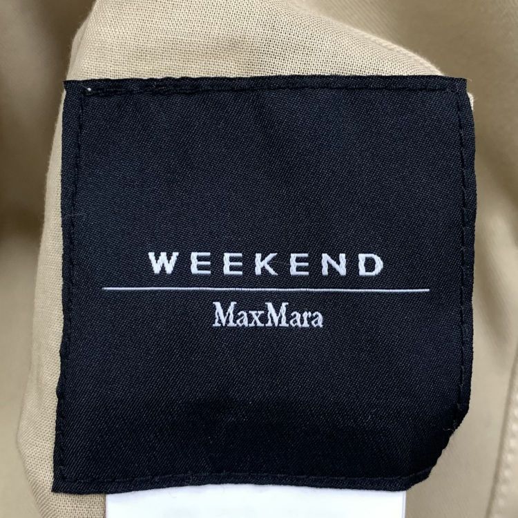 Max Mara Weekend MaxMara Beige Trench Coat Size 6 Size S / US 4 / IT 40 - 3 Thumbnail