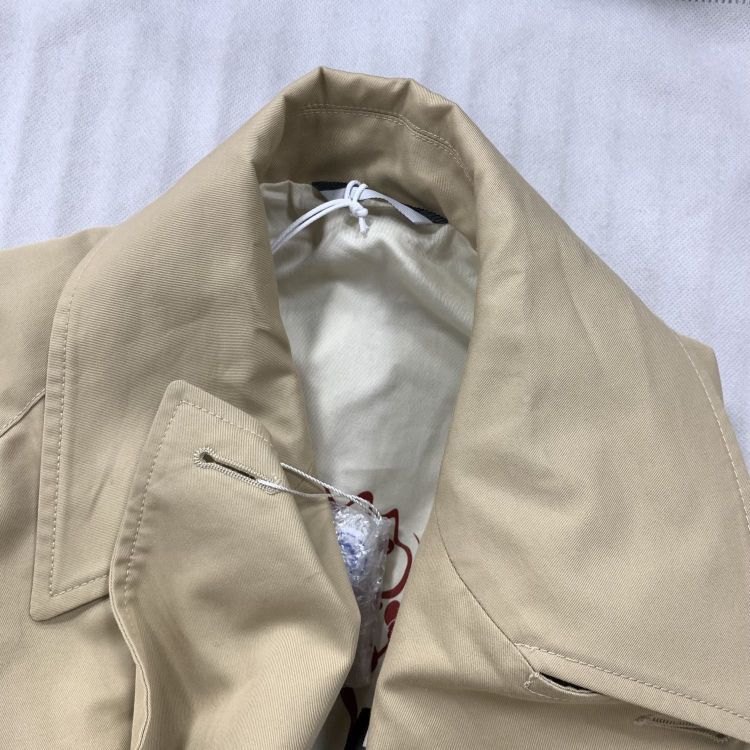 Max Mara Weekend MaxMara Beige Trench Coat Size 6 Size S / US 4 / IT 40 - 6 Thumbnail
