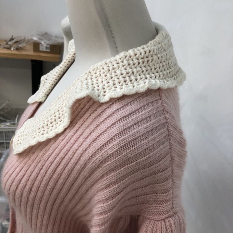 Miu Miu Miu Miu Crochet Collar Cardigan Size 42 Size M / US 6-8 / IT 42-44 - 9 Thumbnail