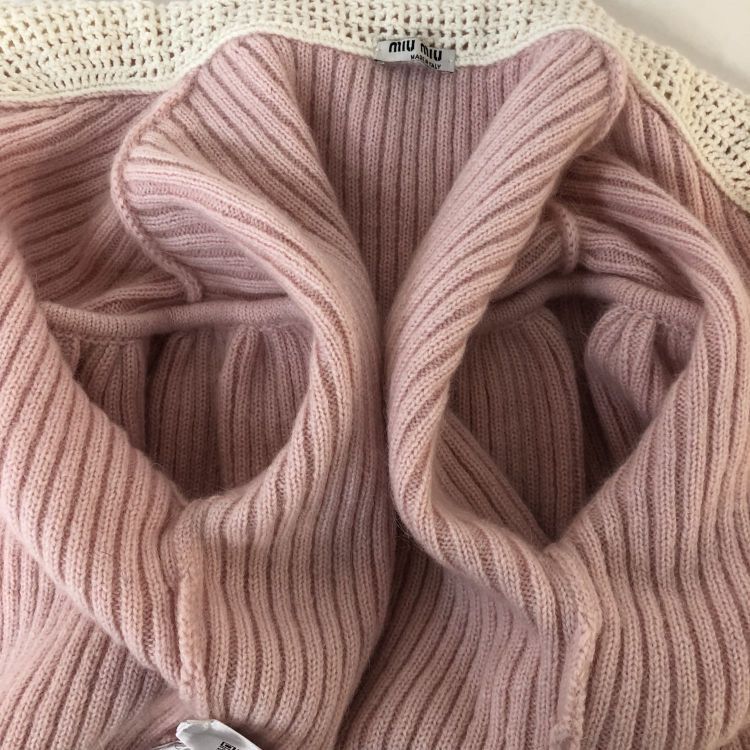 Miu Miu Miu Miu Crochet Collar Cardigan Size 42 Size M / US 6-8 / IT 42-44 - 11 Thumbnail