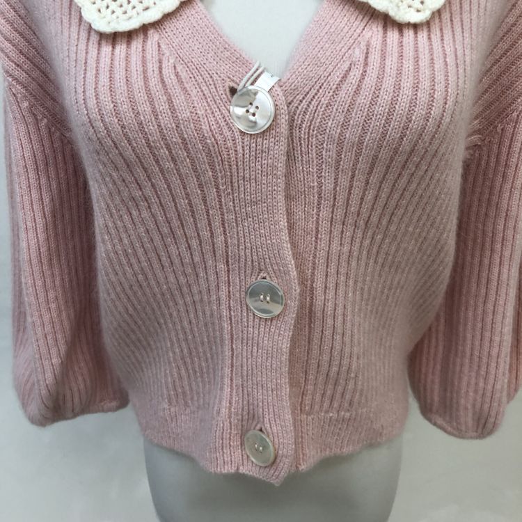 Miu Miu Miu Miu Crochet Collar Cardigan Size 42 Size M / US 6-8 / IT 42-44 - 8 Thumbnail