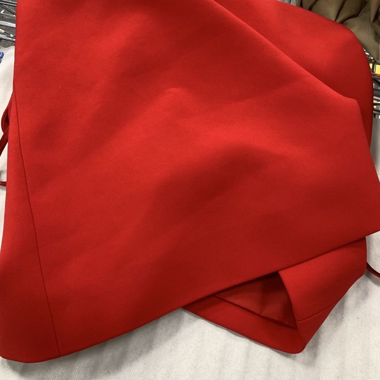 Miu Miu Miu Miu Red Scalloped Mini Dress Size 36 Size XS / US 0-2 / IT 36-38 - 7 Thumbnail