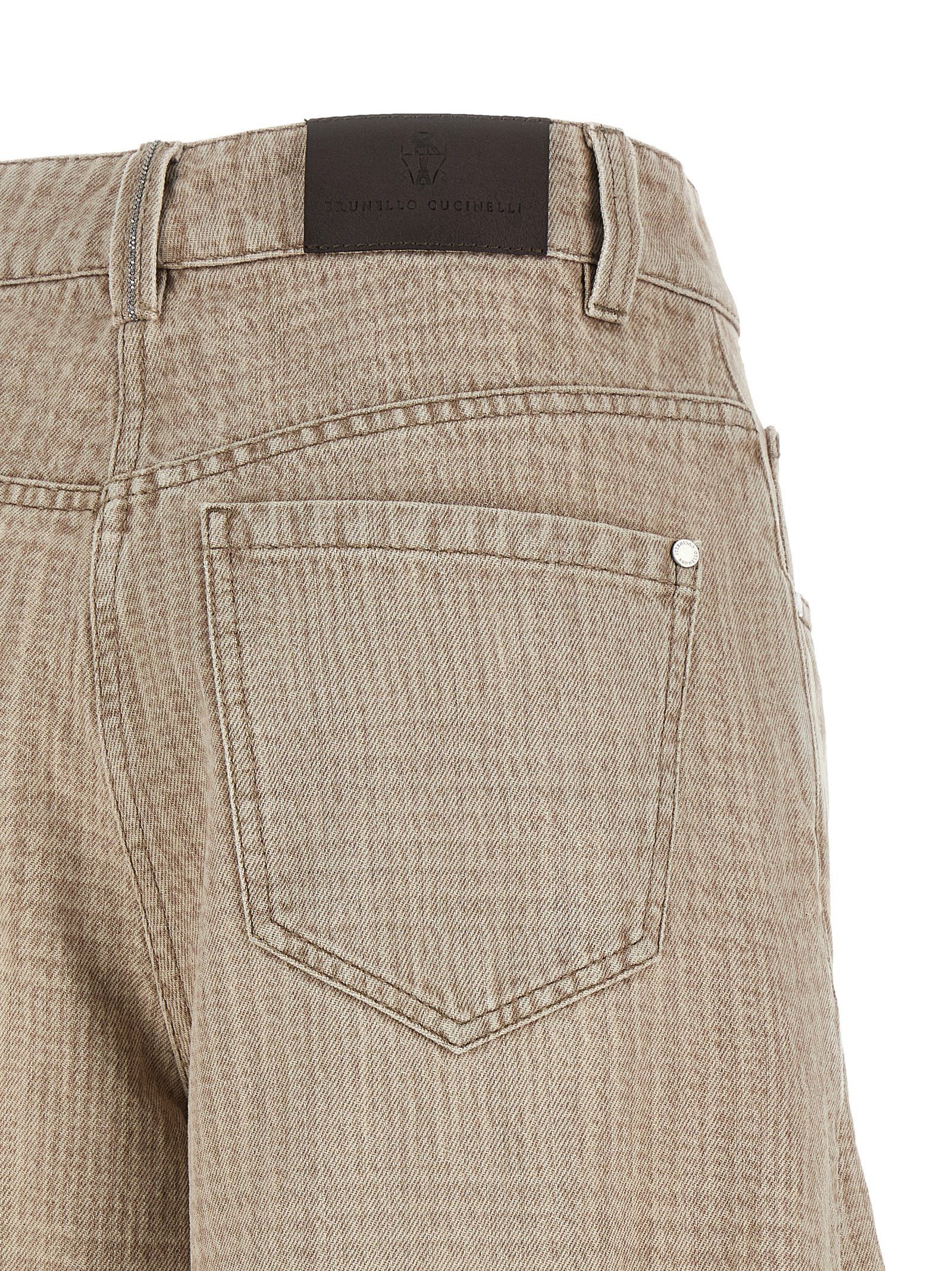 Brunello Cucinelli 'The Wide Barrel' Jeans Size 28" / US 6 / IT 42 - 4 Thumbnail