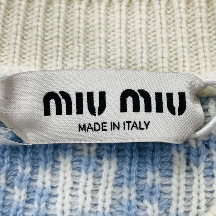 Miu Miu Miu Miu Houndstooth Cardigan Size 38 Size XS / US 0-2 / IT 36-38 - 3 Thumbnail