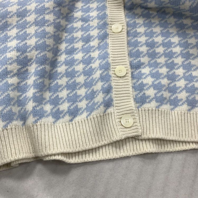 Miu Miu Miu Miu Houndstooth Cardigan Size 38 Size XS / US 0-2 / IT 36-38 - 9 Thumbnail