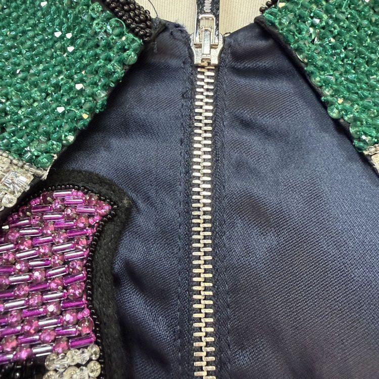 Miu Miu Miu Miu Beaded Embellished Jumpsuit Size 36 Size 25" / US 0 / IT 36 - 6 Thumbnail