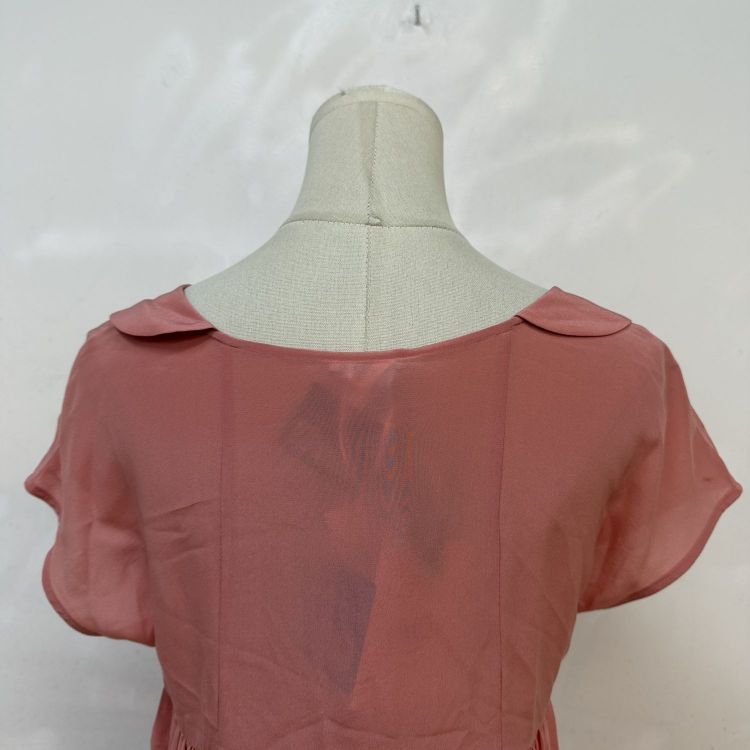 Miu Miu Miu Miu Pink Silk Mini Dress Size 38 Size XS / US 0-2 / IT 36-38 - 9 Thumbnail