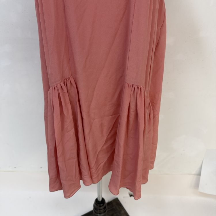 Miu Miu Miu Miu Pink Silk Mini Dress Size 38 Size XS / US 0-2 / IT 36-38 - 8 Thumbnail