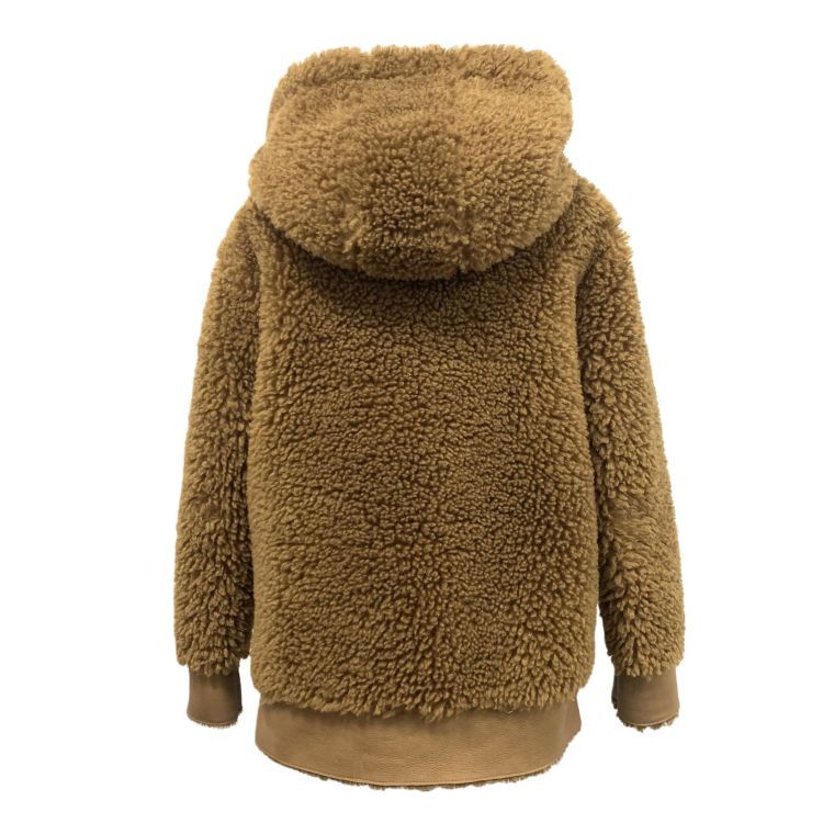 Coach Coach Brown Faux Fur Hooded Jacket XS Size XS / US 0-2 / IT 36-38 - 2 Thumbnail