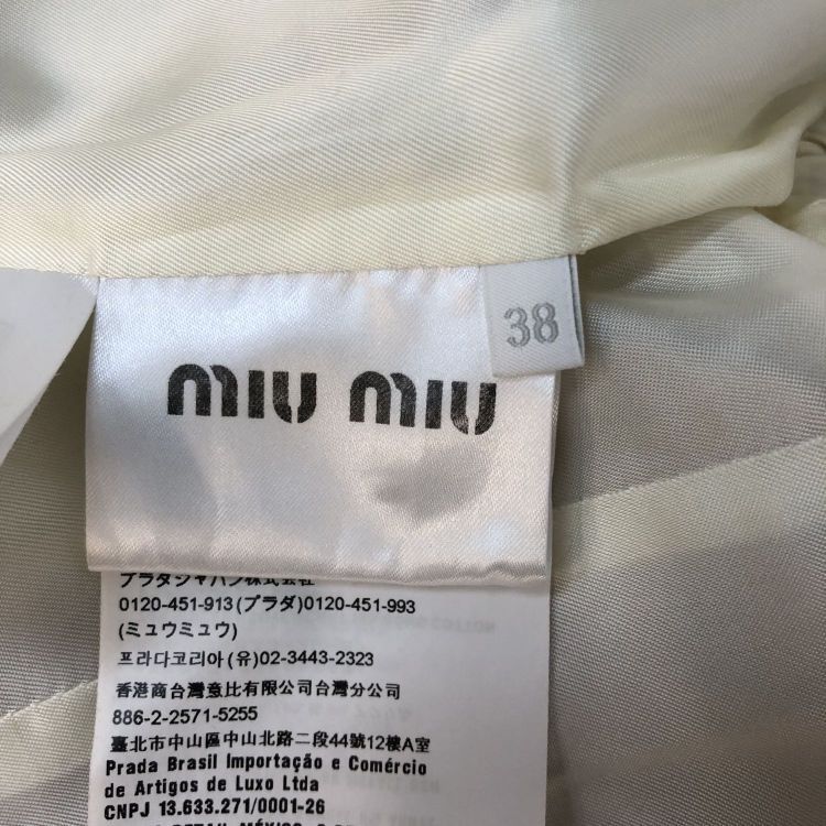 Miu Miu Miu Miu Plaid Tweed Jacket Size 38 Size XS / US 0-2 / IT 36-38 - 4 Thumbnail