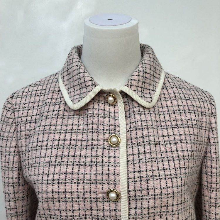 Miu Miu Miu Miu Plaid Tweed Jacket Size 38 Size XS / US 0-2 / IT 36-38 - 7 Thumbnail