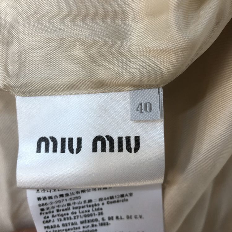 Miu Miu Miu Miu Jewel Button Coat Size 40 Size S / US 4 / IT 40 - 4 Thumbnail
