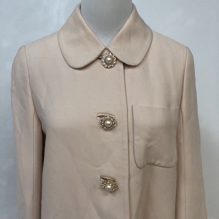 Miu Miu Miu Miu Jewel Button Coat Size 40 Size S / US 4 / IT 40 - 7 Thumbnail