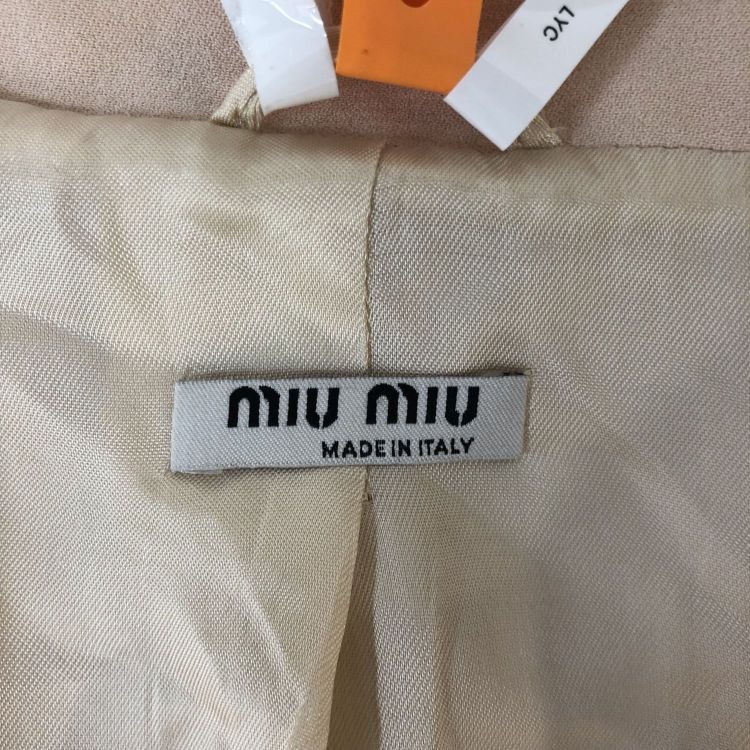 Miu Miu Miu Miu Jewel Button Coat Size 40 Size S / US 4 / IT 40 - 3 Thumbnail