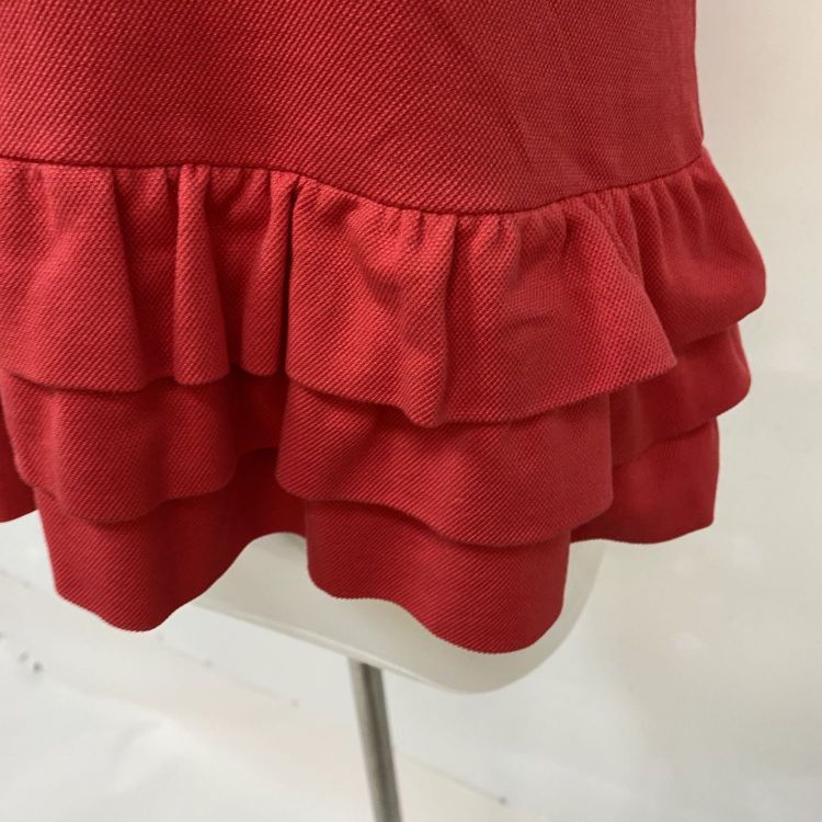 Miu Miu Miu Miu Jeweled Button Ruffled Polo Size S Size S / US 4 / IT 40 - 8 Thumbnail