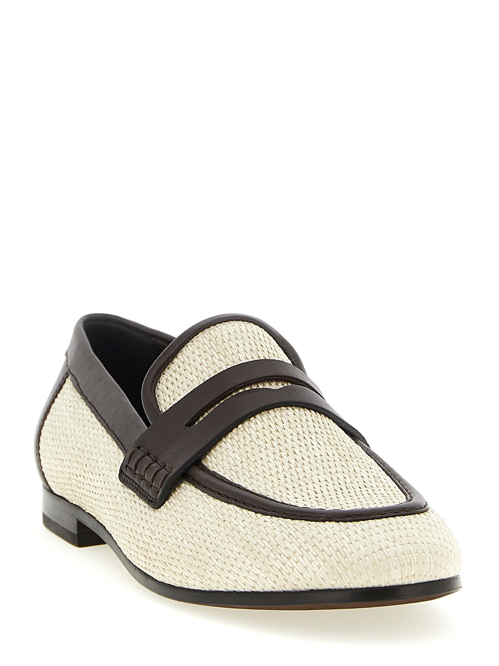 Brunello Cucinelli Raffia Loafers Size US 9 / IT 39 - 2 Thumbnail