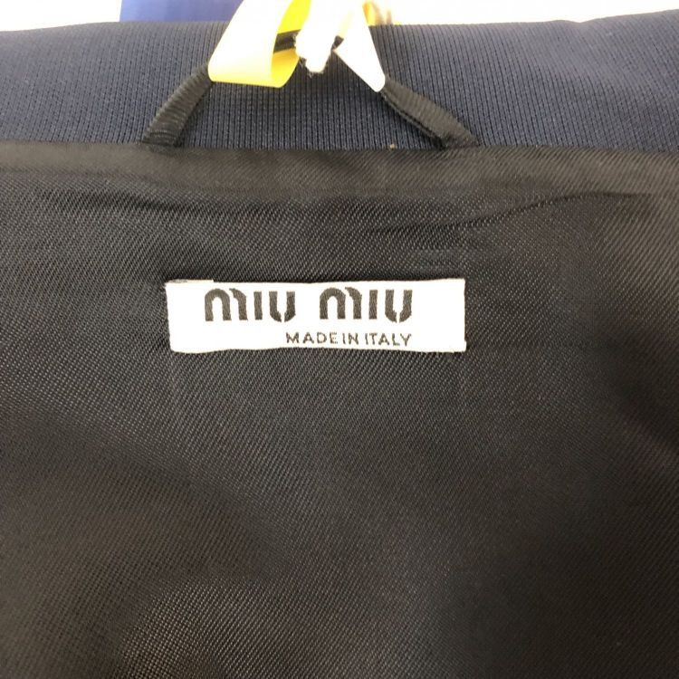 Miu Miu Miu Miu Logo Patch Zip Up Jacket Size 36 Size XS / US 0-2 / IT 36-38 - 3 Thumbnail