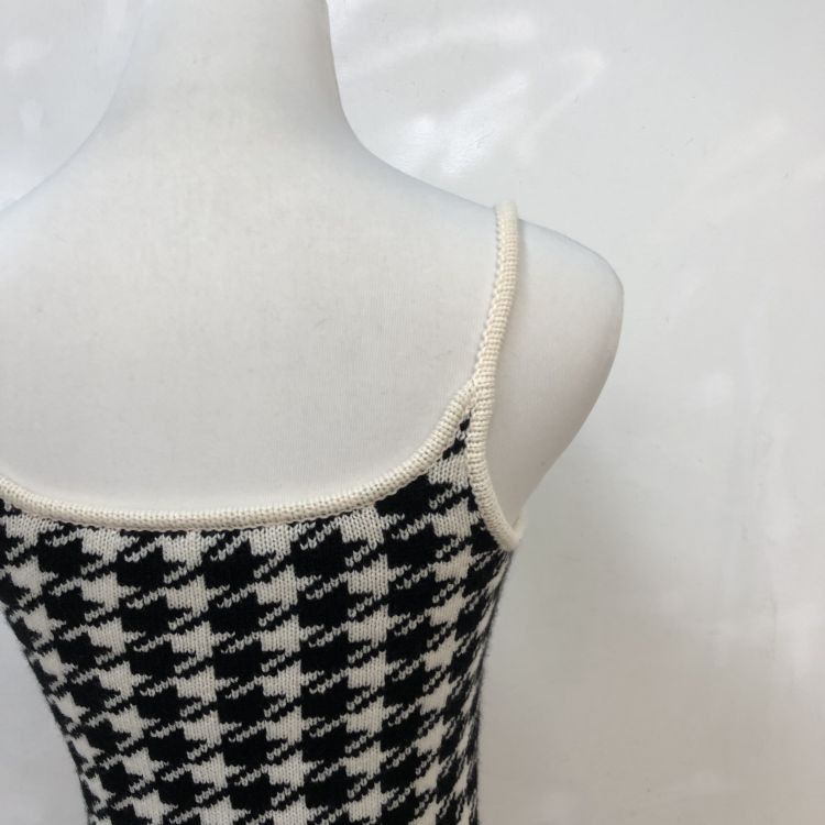 Miu Miu Miu Miu Houndstooth Knit Dress Size 38 Size XS / US 0-2 / IT 36-38 - 11 Thumbnail