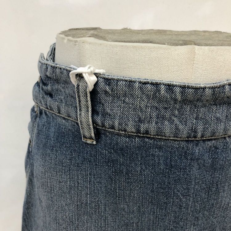 Miu Miu Miu Miu Ruffle Denim Midi Skirt Size 40 Size 27" / US 4 / IT 40 - 7 Thumbnail