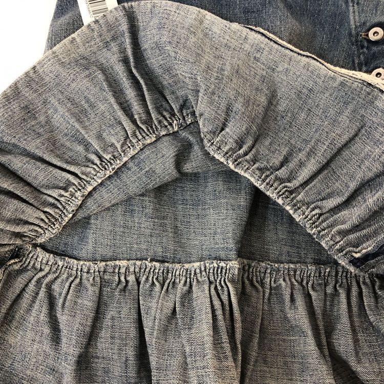 Miu Miu Miu Miu Ruffle Denim Midi Skirt Size 40 Size 27" / US 4 / IT 40 - 10 Thumbnail