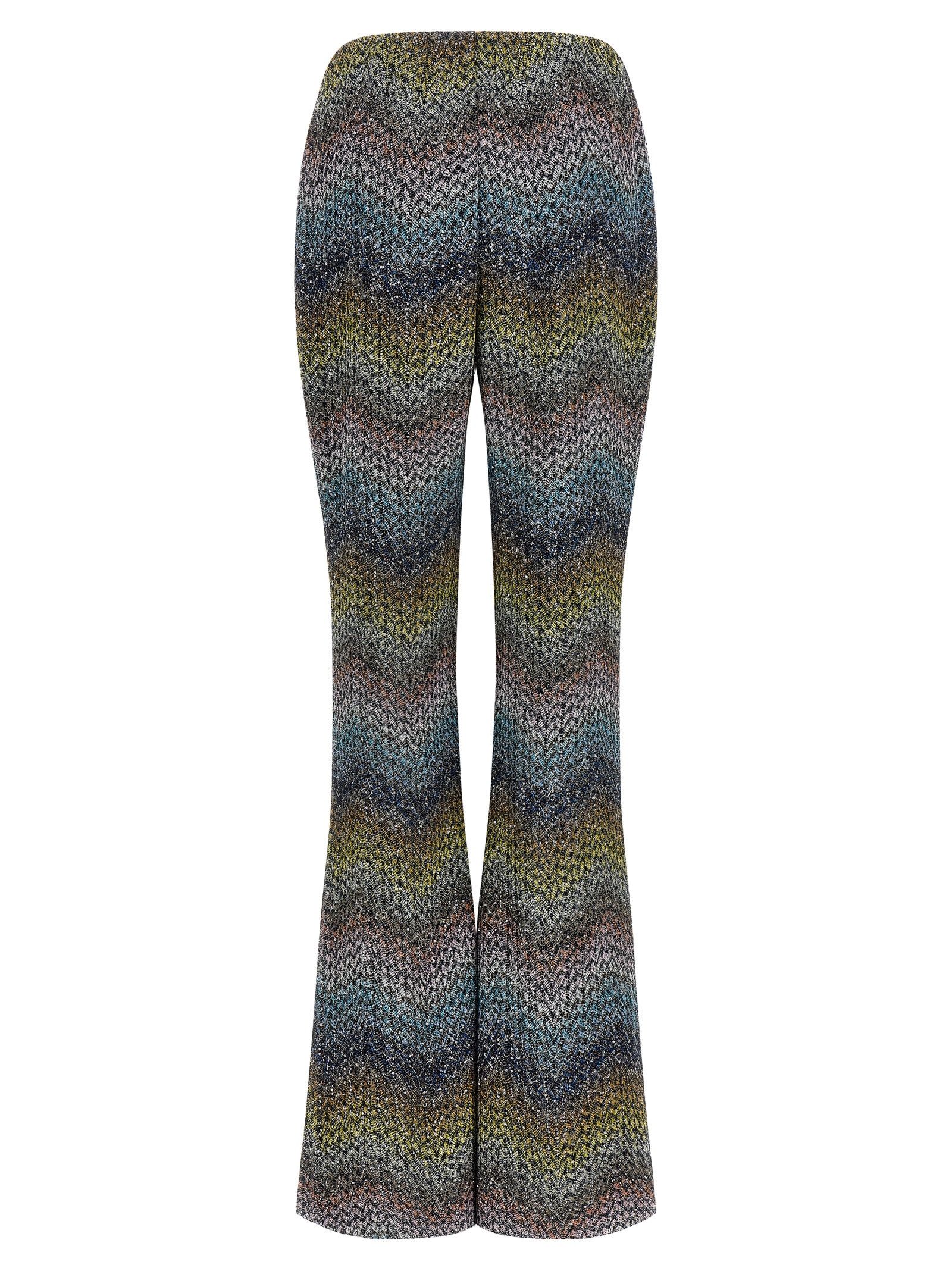 Missoni Lamé Viscose Pants Size 27" / US 4 / IT 40 - 2 Thumbnail